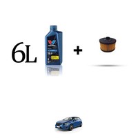 ÖLfilter Kit Und 6L FüR Renault Megane IV 1.3 Tce 85Kw Ab 2018