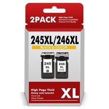 PG-245XL CL-246XL Ink Cartridge for Canon PIXMA MG2522 2520 TS3122 TR4520 TR4522