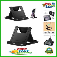 Portable 2-Pack Cell Phone Stand Holder: Adjustable Kickstand for All Devices