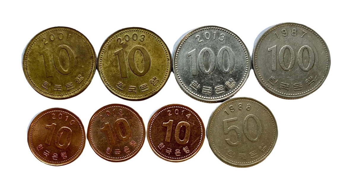 大韓民国年鑑　1987 1987 Korean Coins for sale | eBay