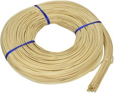Round Reed 3 2-1/4mm 1 Pound Coil Approximately 750 Feet Basketry Material
