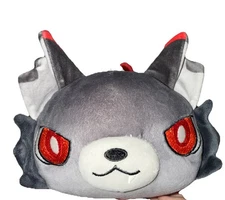 Aphmau Meemeows 12” Mystery Aaron Cat Plush Red Black Gray