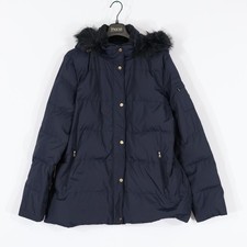 Lauren Ralph Lauren Puffer Jacket Women Xxl Blue Quilted Faux Fur Hood 315 Nwot Lauren Ralph Lauren Puffer Jacket Women Xxl Blue Quilted Faux Fur Hood 315 Nwot