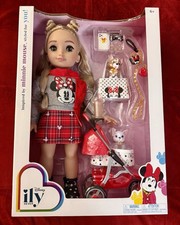 Disney ILY 4EVER Inspired by Minnie Mouse 18" Doll  Doggie Stroller New Pet Dog