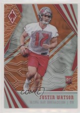 2018 Panini Phoenix Rookies Orange 96/99 Justin Watson #167 9r9