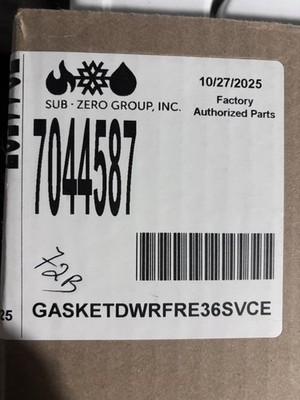 Subzero Freezer Door Gasket 714587