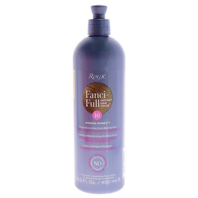 2 Pack Fanci-Full Rinse Instant Hair Color - 16 Hidden Honey by Roux - 15.2 oz