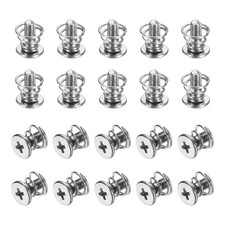 20 Pcs M2.5x7.5mm GPU Graphics Card Back Plate Heatsink Spring Screws
