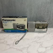 Vintage Panasonic Tape Recorder Cassette Player RQ-339D Wheels Turn, No Sound