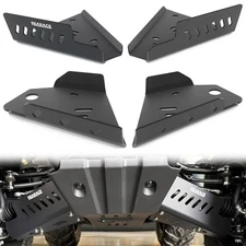 Front & Rear A-arm Covers Protection Kit Fit For Yamaha Kodiak 450 2018-2025