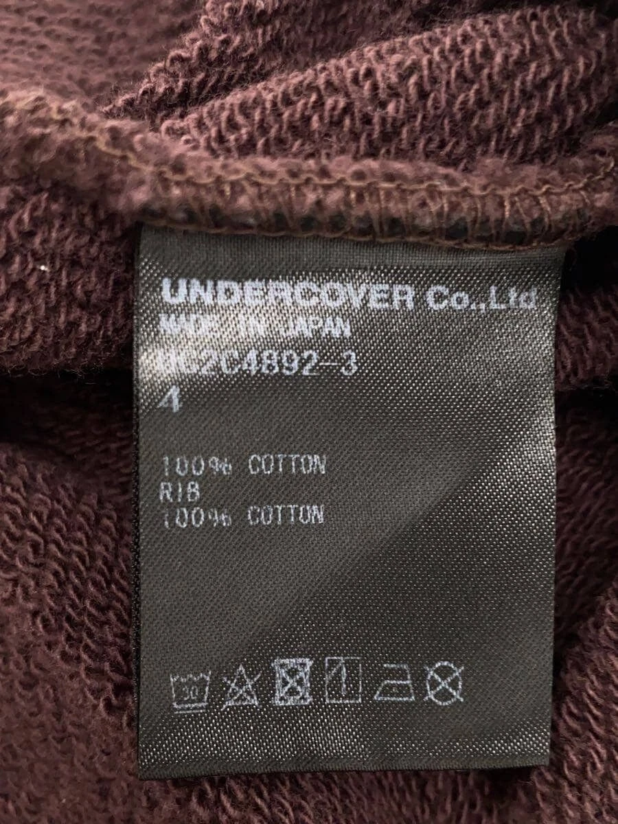 UNDERCOVER Felpa con cappuccio sottocoperta 23AW Angel Noise 4 cotone marrone usata