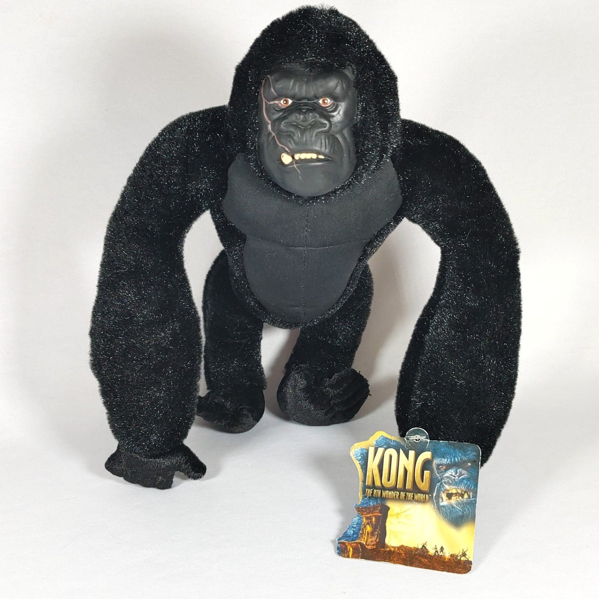 Vintage King Kong Plush 7” Kellytoy 2005 8th Wonder Of The World