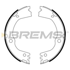 Kit Ganasce Freno Stazionamento Posteriore Hyundai Tucson (tl Tle) 91082500