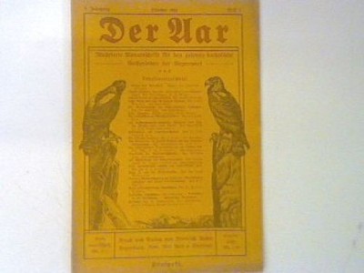 Ein altchristliches Negerkönigreich am blauen Nil. - in: 1. Jahrgang. Oktober 19