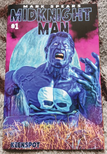 MARK SPEARS MIDNIGHT MAN # 1 NM 2026 SCARCE DEAR HEROES DON'T RUST VARIANT D !
