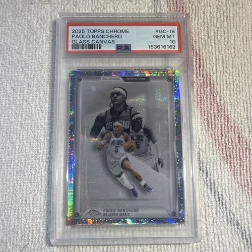 2025 Topps Chrome Paolo Banchero Base (PSA 10)