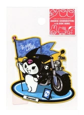 SANRIO Sticker Kuromi Motorcycle B-Side Label Japan Exclusive WATERPROOF
