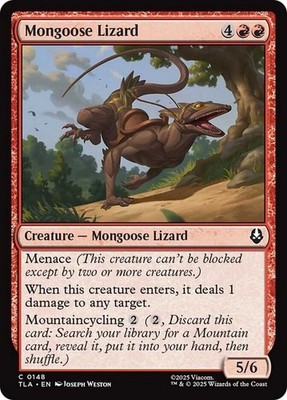 MTG -  Mongoose Lizard (148)