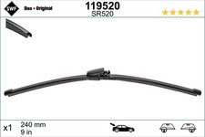 Wischblatt Scheibenwischer DAS ORIGINAL REAR SWF 119520 für CITROËN RENAULT MINI