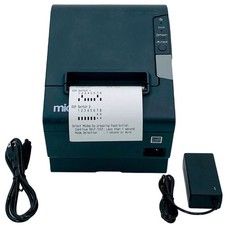 TESTED Epson Micros TM-T88V M244A Compact POS Thermal Receipt Printer IDN USB