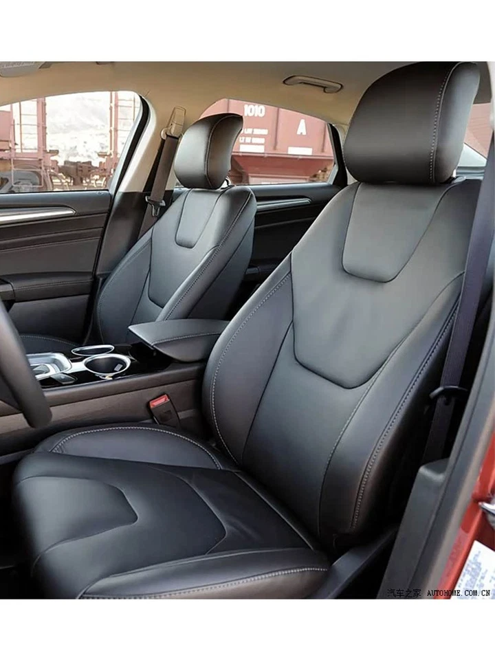 PARA FORD FUSION MOTOPTES 2013-2025 CUBIERTA DE CUERO PERSONALIZADA 5 ASIENTOS DURADERA Foto 2 de 4