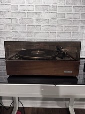 United Audio Dual 1249 Automatic Hi Fi Stereo Turntable w Dust Cover Read