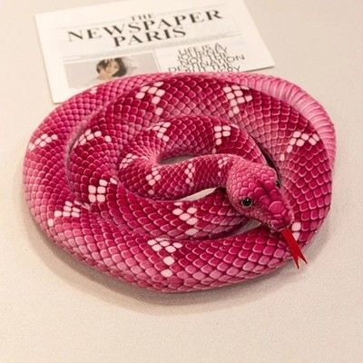 70-280 cm Kawaii Schlange Plüschtiere Pit Viper realistisches Stofftier Kobra Tier weich C