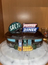 Jerry Berta Retro 50s Style Salt & Pepper Diner Salt & Pepper Shakers