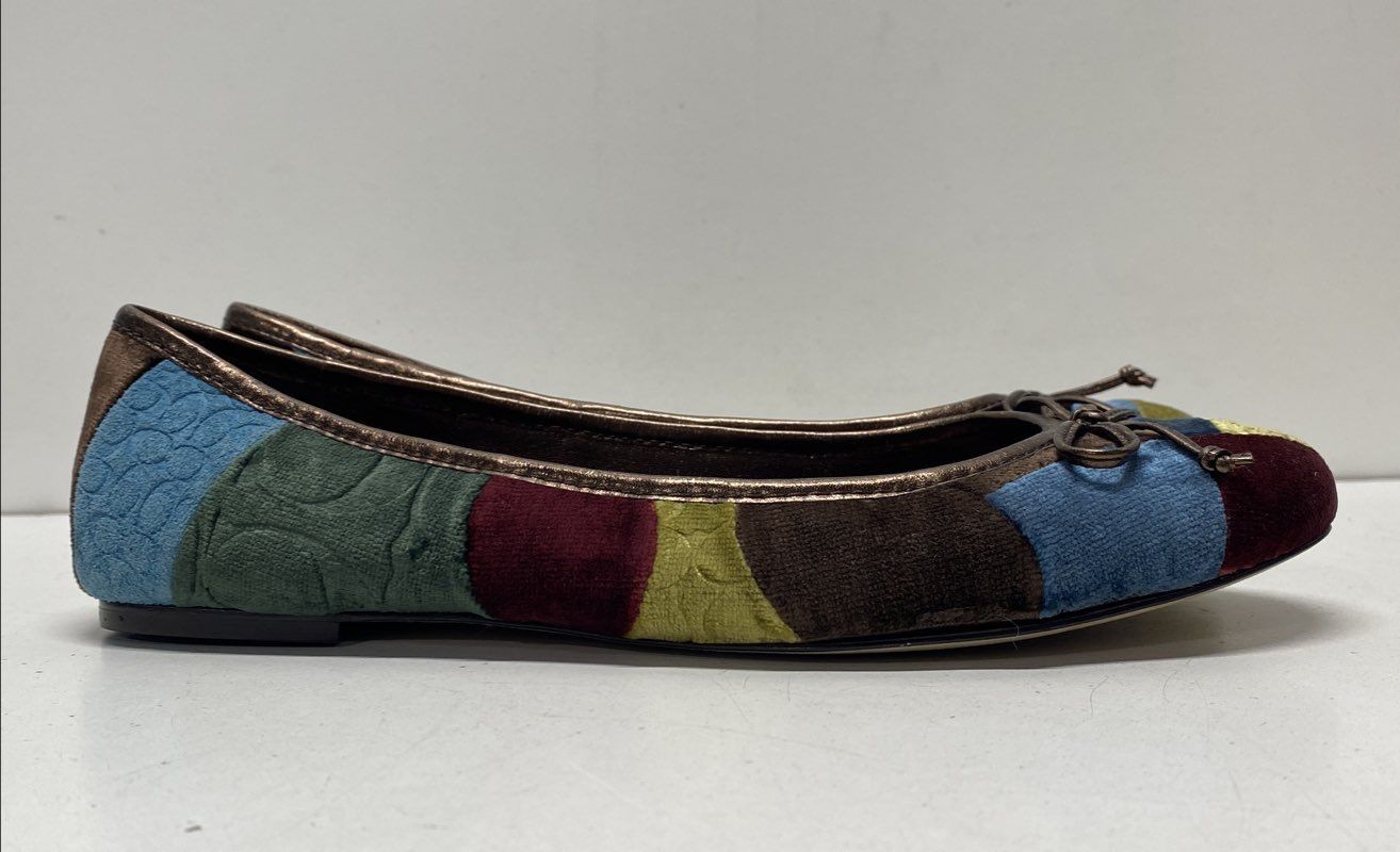 Coach Multicolor Patchwork Ballet Flat Flats Wome… - image 3