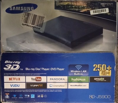 Samsung Blu Ray/DVD BD -J5900 NEW