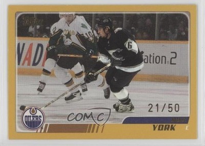 2003-04 Topps Gold 21/50 Mike York #157 n1u