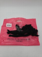 10 Inch 30 Strands Loc Extensions Human Hair, 0.4Cm Width 100 Human Hair Dreadl