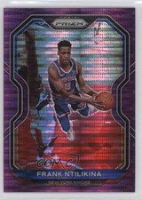 2020-21 Panini Prizm Purple Pulsar Prizm 14/35 Frank Ntilikina #113 14mh