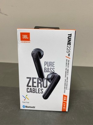 JBL Tune 225 TWS In-Ear Earphones - True wireless headphones- Black