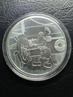 1ozt 999 Silver round featuring 1928 Steamboat Willie Mickey Mouse in capsule