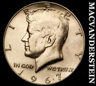 1967 Kennedy Half Dollar- Silver Scarce High Grade Luster No Reserve #i9654