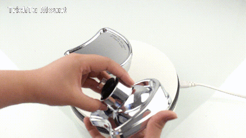 Chrome Batwing Fairing Mount Rearview Mirrors For Harley Touring Electra Glide - Picture 3 of 24