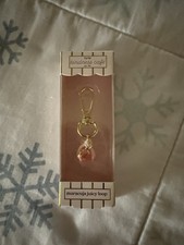 Tarte MARACUJA JUICY LOOP Donut Charm Key Chain for Lip Gloss New in Box