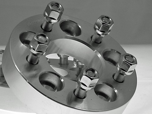 2 Pc 5x4.75 Billet Wheel Adapters Spacers 1.25 Inch Free Ship # AP-5475B1215 - Picture 2 of 10