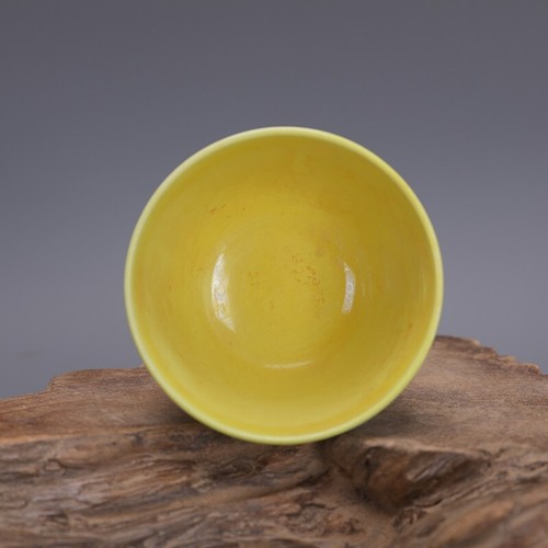 Beautiful Chinese Ming Green Glaze Carved Dragon Porcelain High Stand Cup Mark - Picture 5 of 6