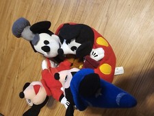 Disney Mickey Mouse 70 Years Bean Set Throughout The Years Plush