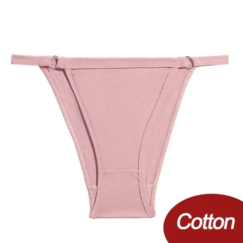 Cotton Low Waist Underpants -Breathable Plus Size Panty Women Lingerie Underwear - Picture 12 of 14