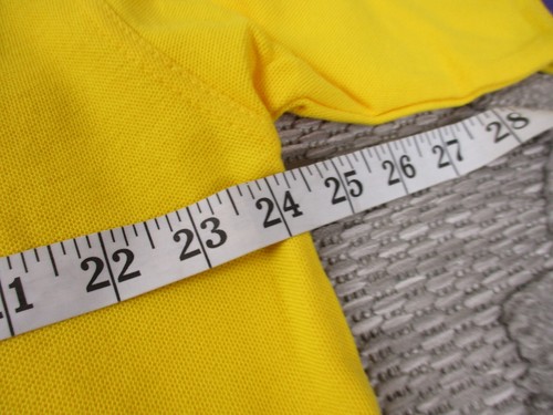 Vintage Los Angeles Lakers Polo Shirt Mens XL Yellow Basketball Logo NOS *READ** - Bild 11 von 21