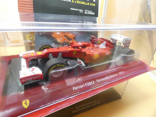 FERRARI F2012 FERNANDO ALONSO 2012 1/24 IXO Neuf Boite d'Origine - Foto 7 di 14