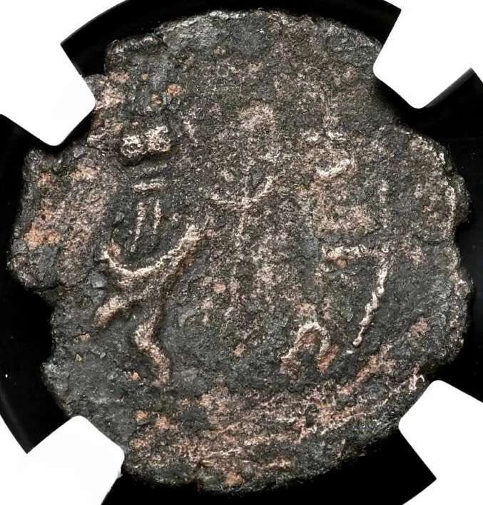 Carausius Romano-British Roman Empire AD 286-293 Denarius, NGC F, VERY SCARCE! - Image 3 of 4