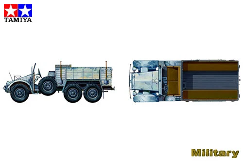 German 6x4 Truck Krupp Protze Kfz.70 1:48 TA32534 - tamiya modellismo - Immagine 2 di 3