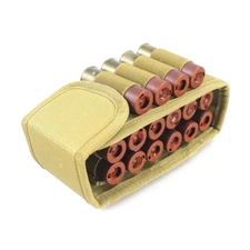 Tactical Shotgun Shell Holder Shotshell Reload Molle Pouch Carrier for 12Ga 20Ga