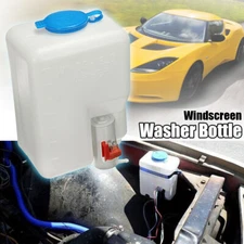 Windshield Washer Bottle Tank Pump Wiper System Reservoir Kit 12V Universal