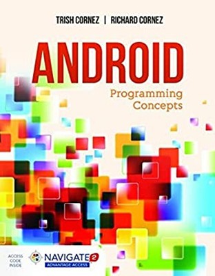 Android Programming Concepts Paperback Trish, Cornez, Richard Cor
