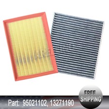 Engine+Charcoal Cabin Air Filter Fits For 2013-2022 Buick Encore Chevrolet Trax